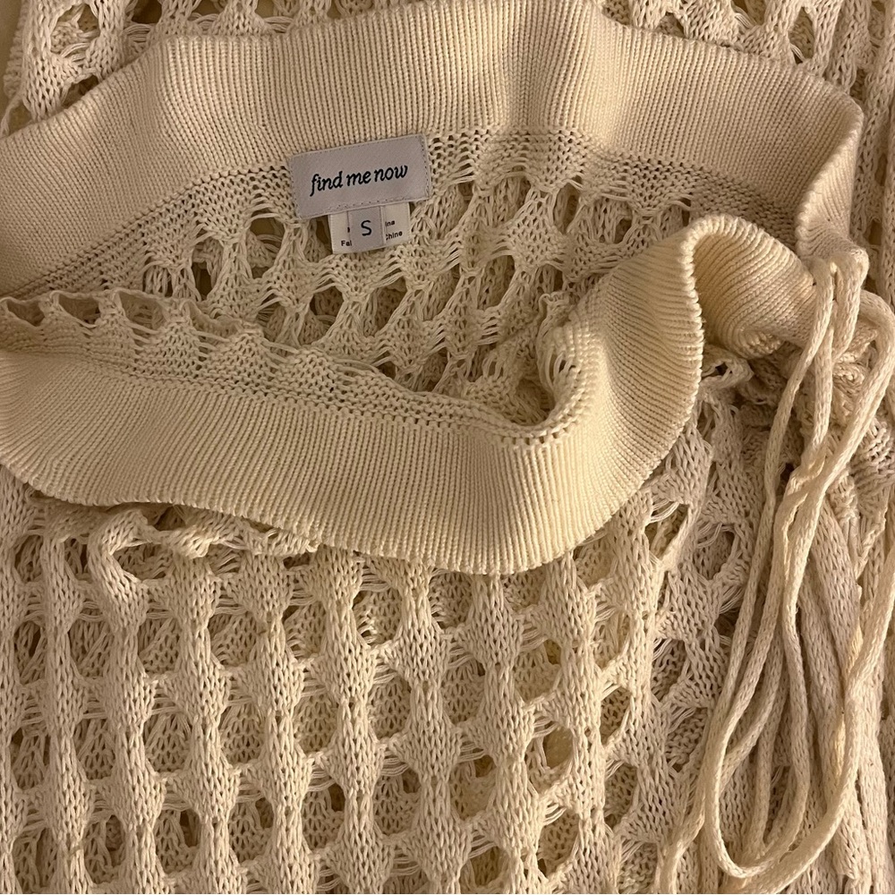 Find Me Now crochet maxi skirt